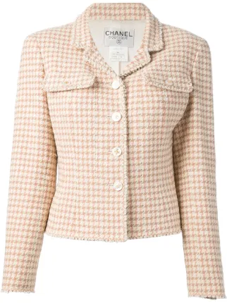 chanel vintage tweed jacket