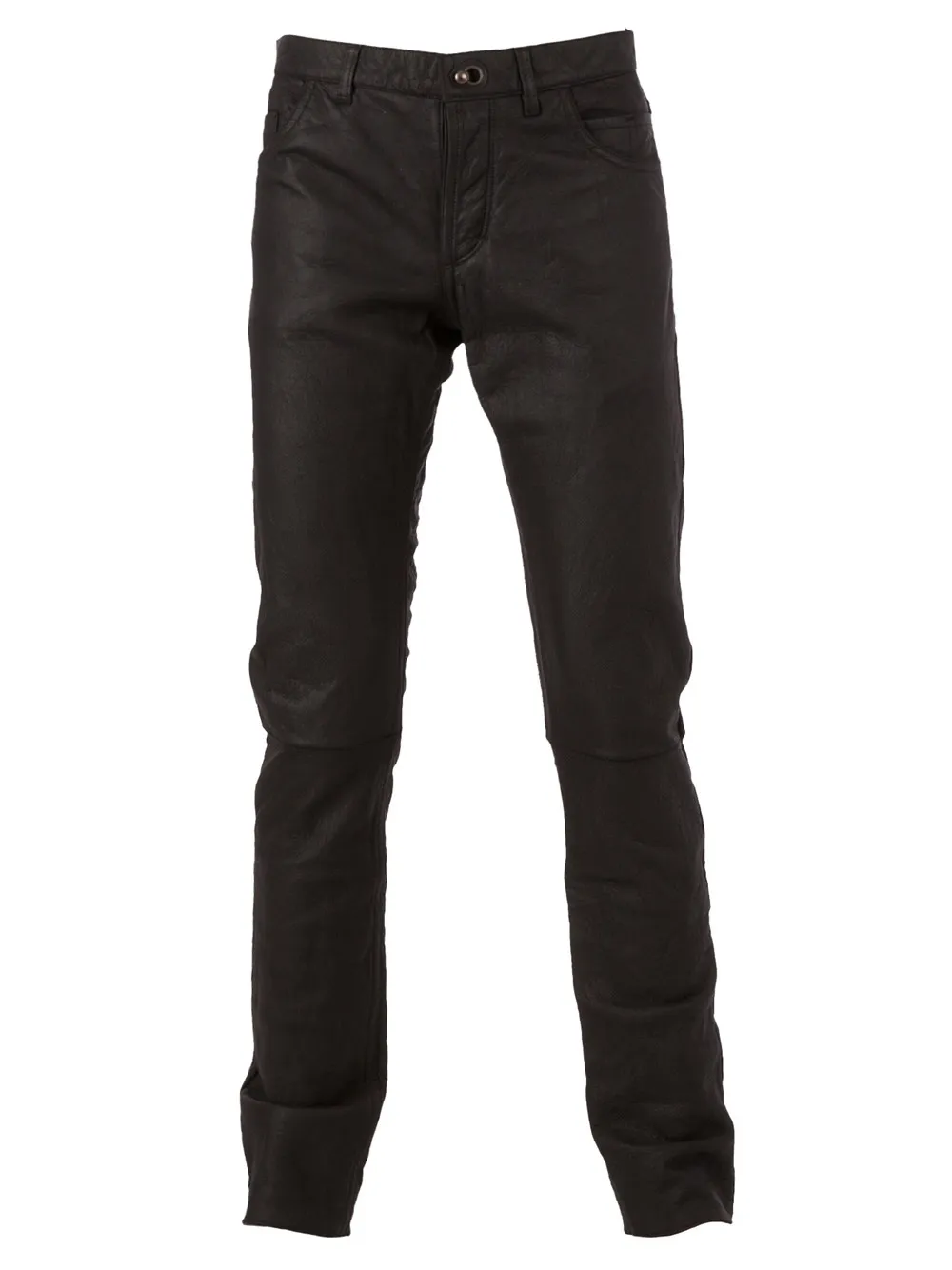Isaac Sellam Experience 'Furax' lambskin trousers Zwart