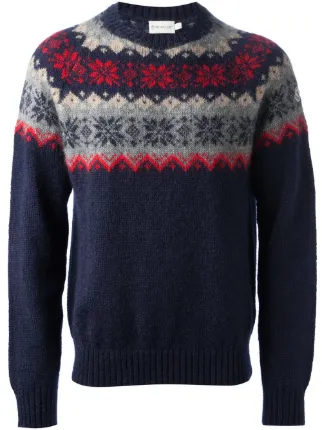 moncler fair isle sweater moncler fair isle sweater