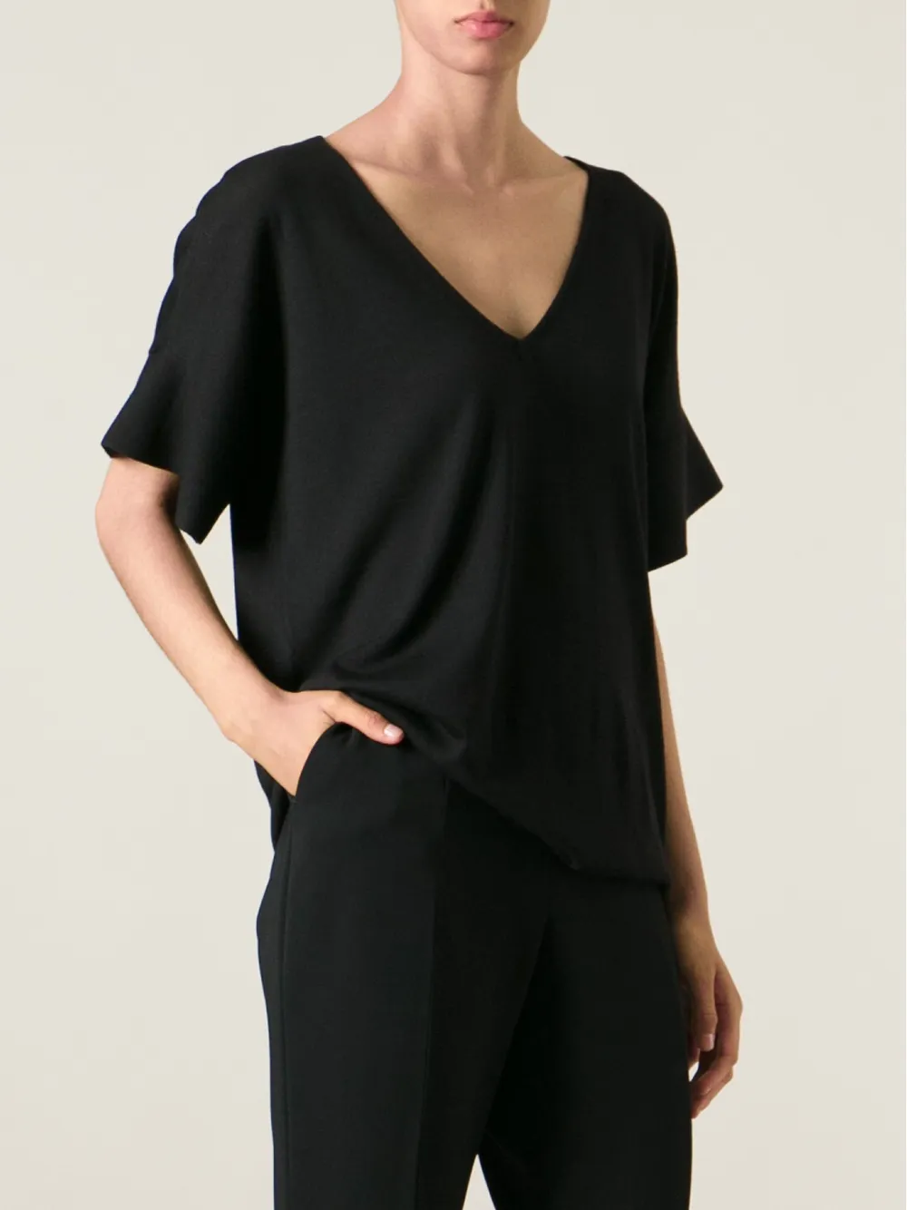Dorothee Schumacher fine knit top Zwart