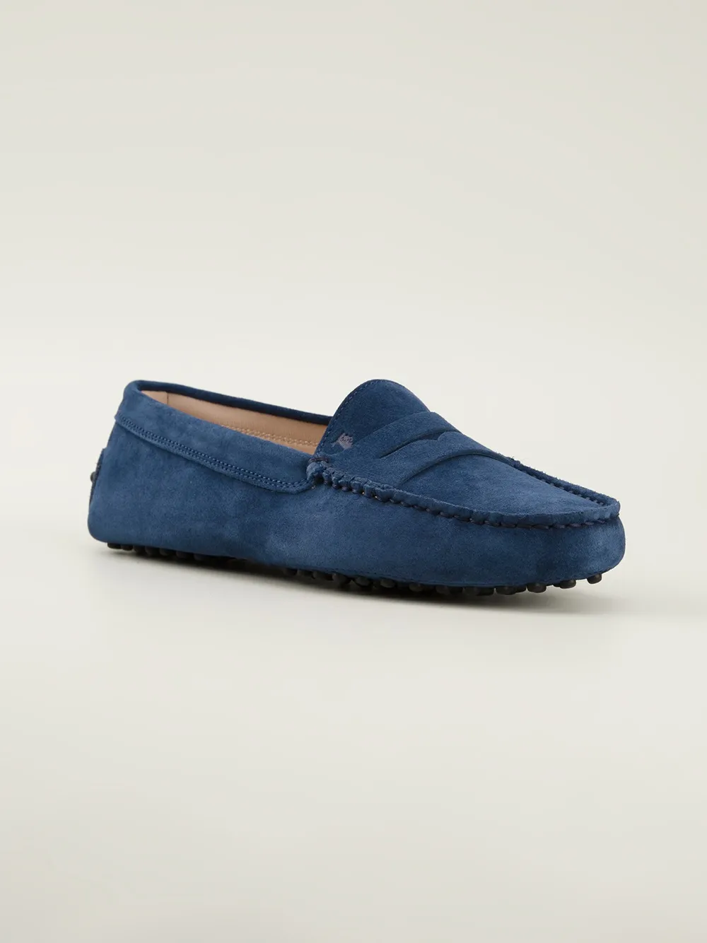 Tod's 'Gommino' driving shoes - Blauw