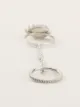 Delfina Delettrez 'Two in one' sapphire and diamond eye ring