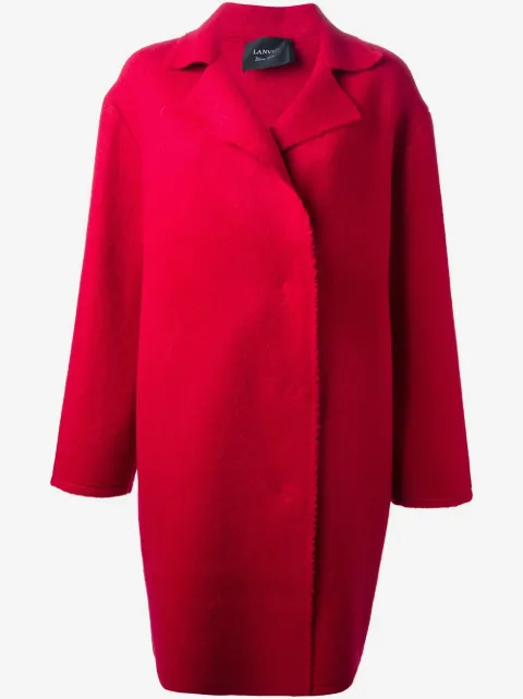 Lanvin single breasted coat