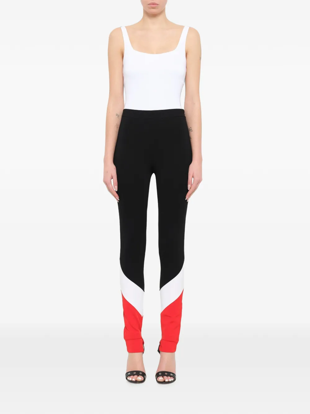 Givenchy colour block leggings Zwart