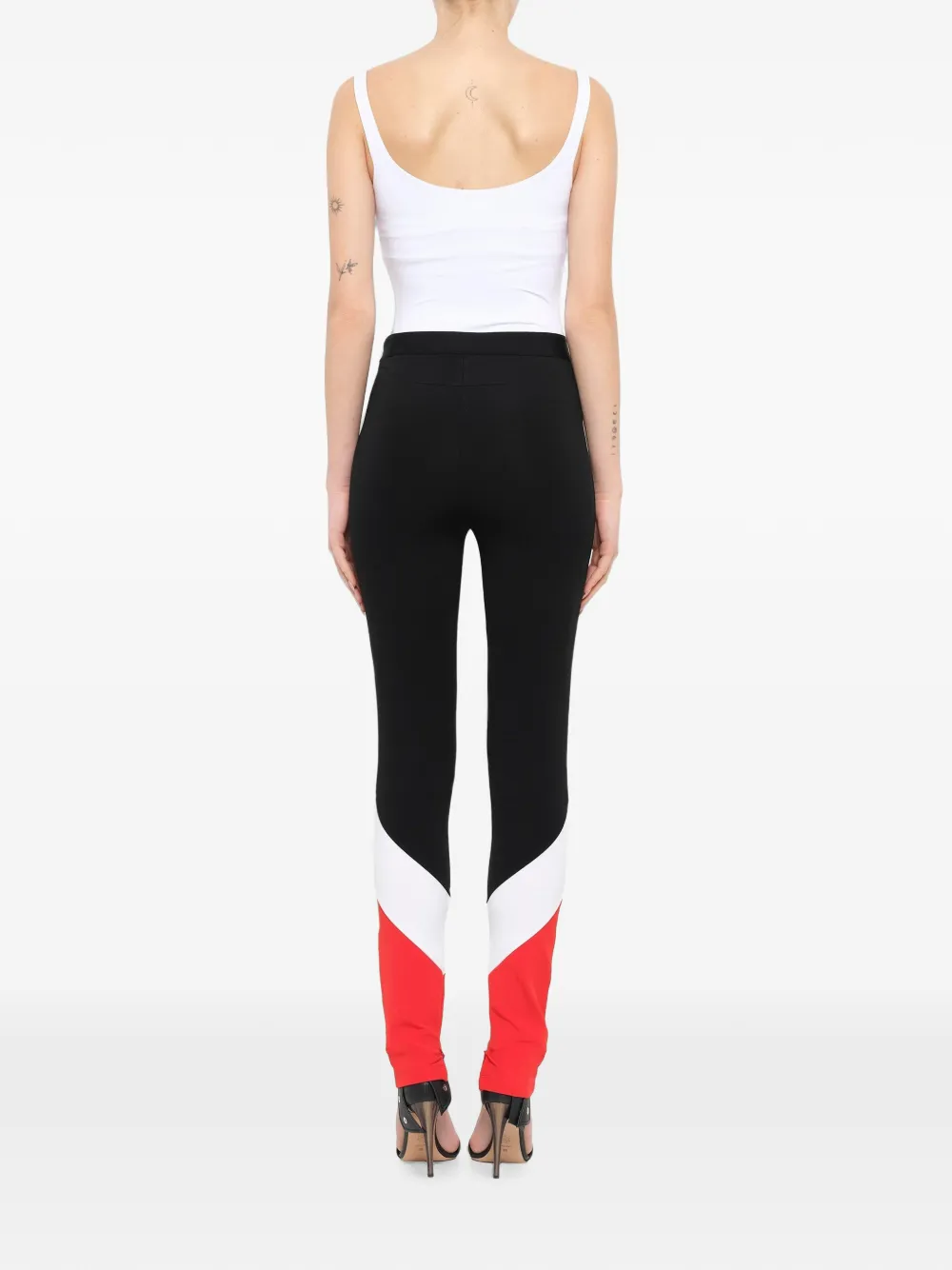 Givenchy colour block leggings Zwart