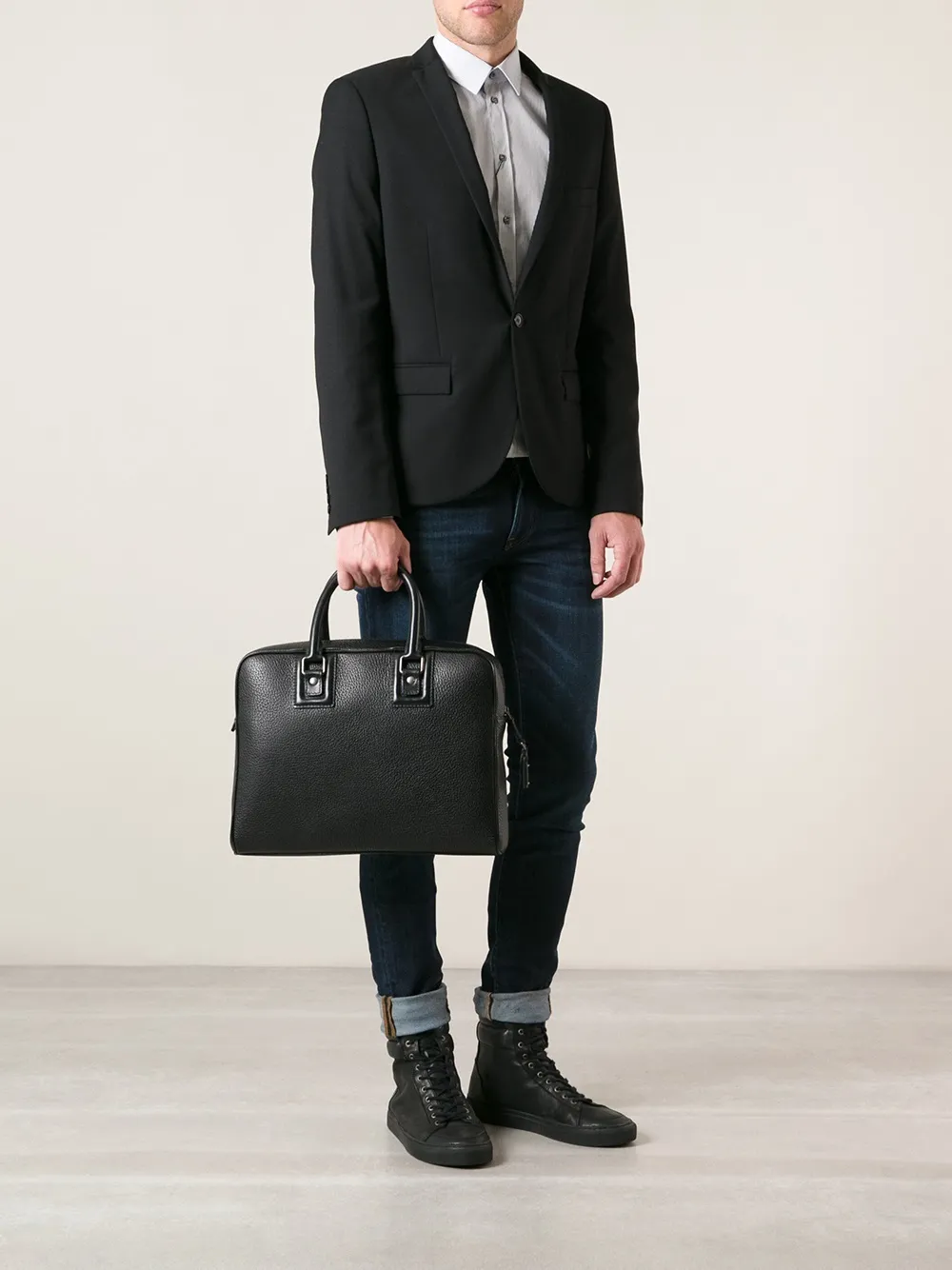Dolce & Gabbana 'Taormina' laptop bag - Zwart