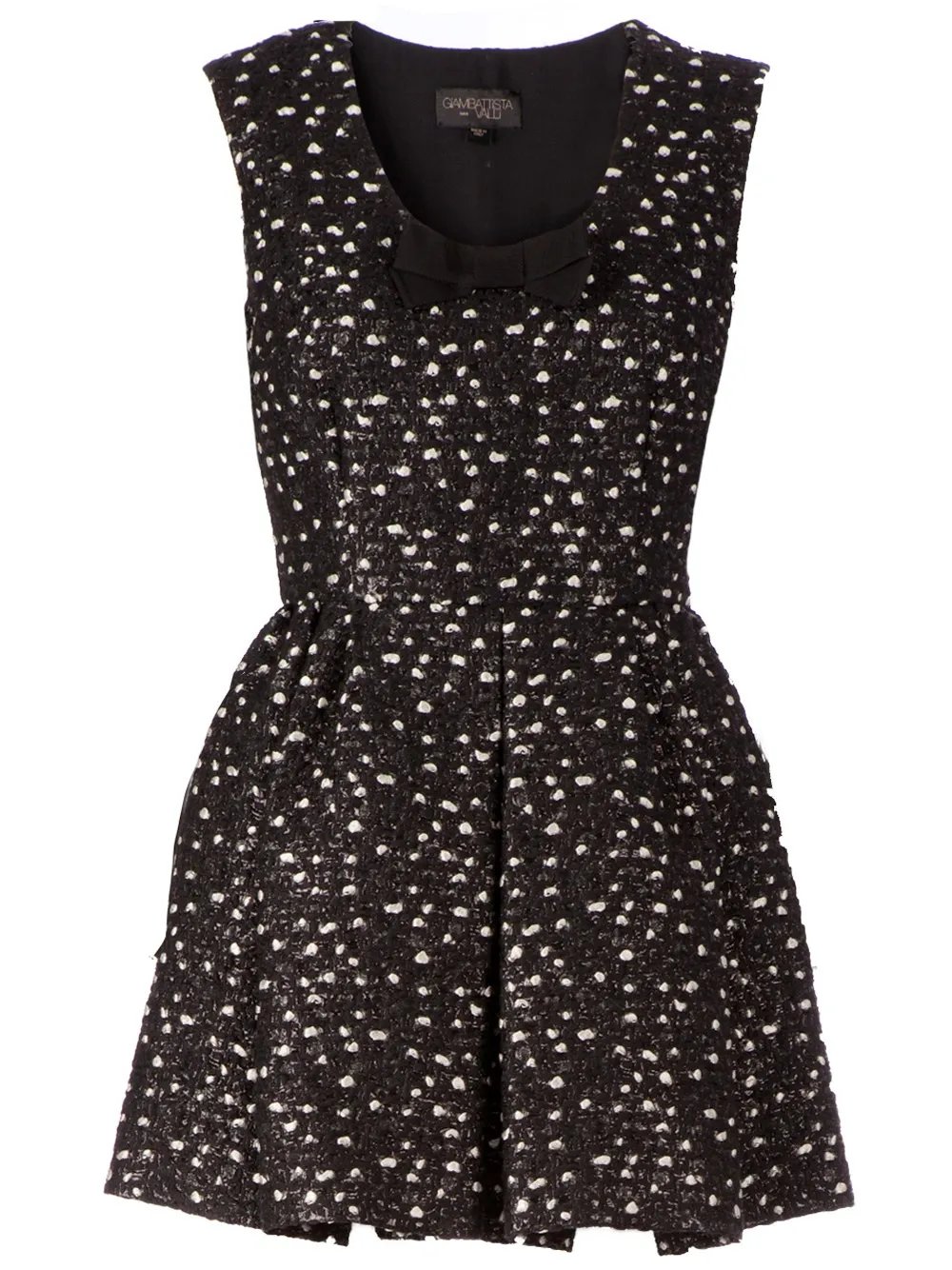 Giambattista Valli Bouclé Knit Dress In Black