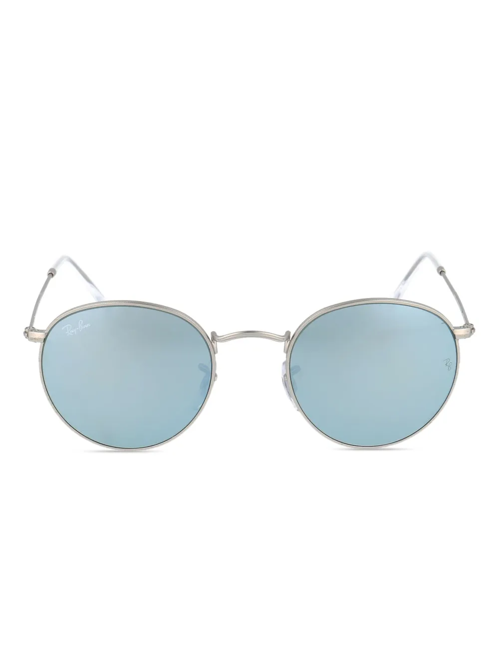 Ray-Ban round frame sunglasses | Silver | Image 1