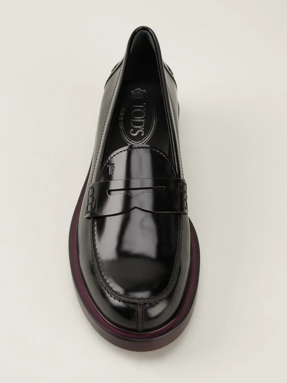 Tod's chunky loafers Zwart