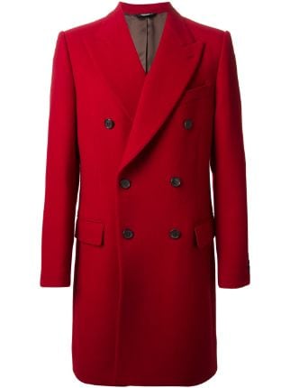 Dolce & Gabbana Double Breasted Coat - Farfetch