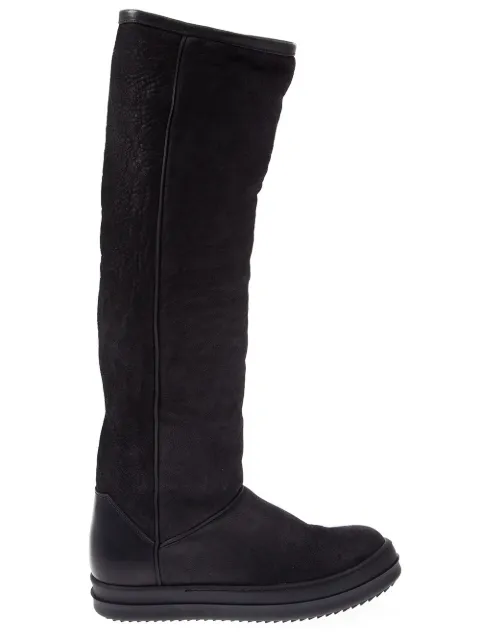 Rick Owens Overknee-Stiefel aus Leder