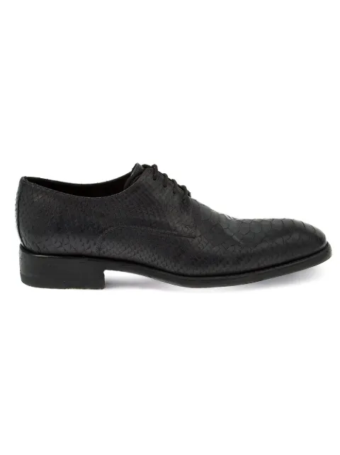 Jean-Baptiste Rautureau snakeskin-effect derby shoes