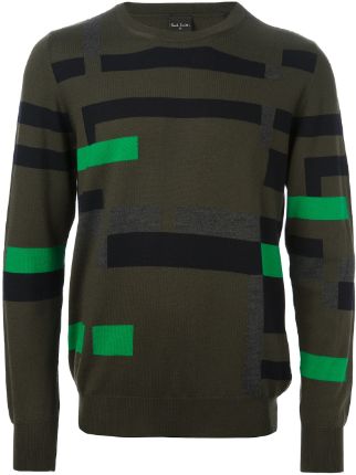 Paul Smith Geometric Pattern Sweater - Farfetch