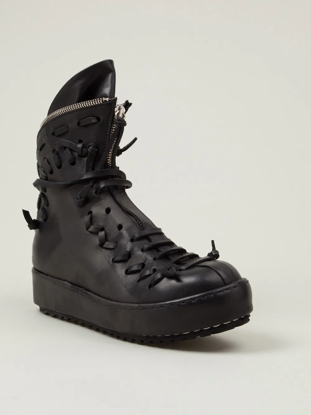 Artselab chunky zip hi-top sneakers | Hi-Tops | Image 2