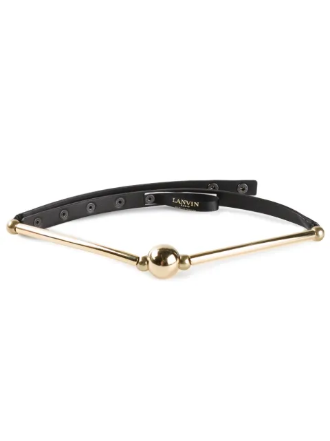 Lanvin leather belt