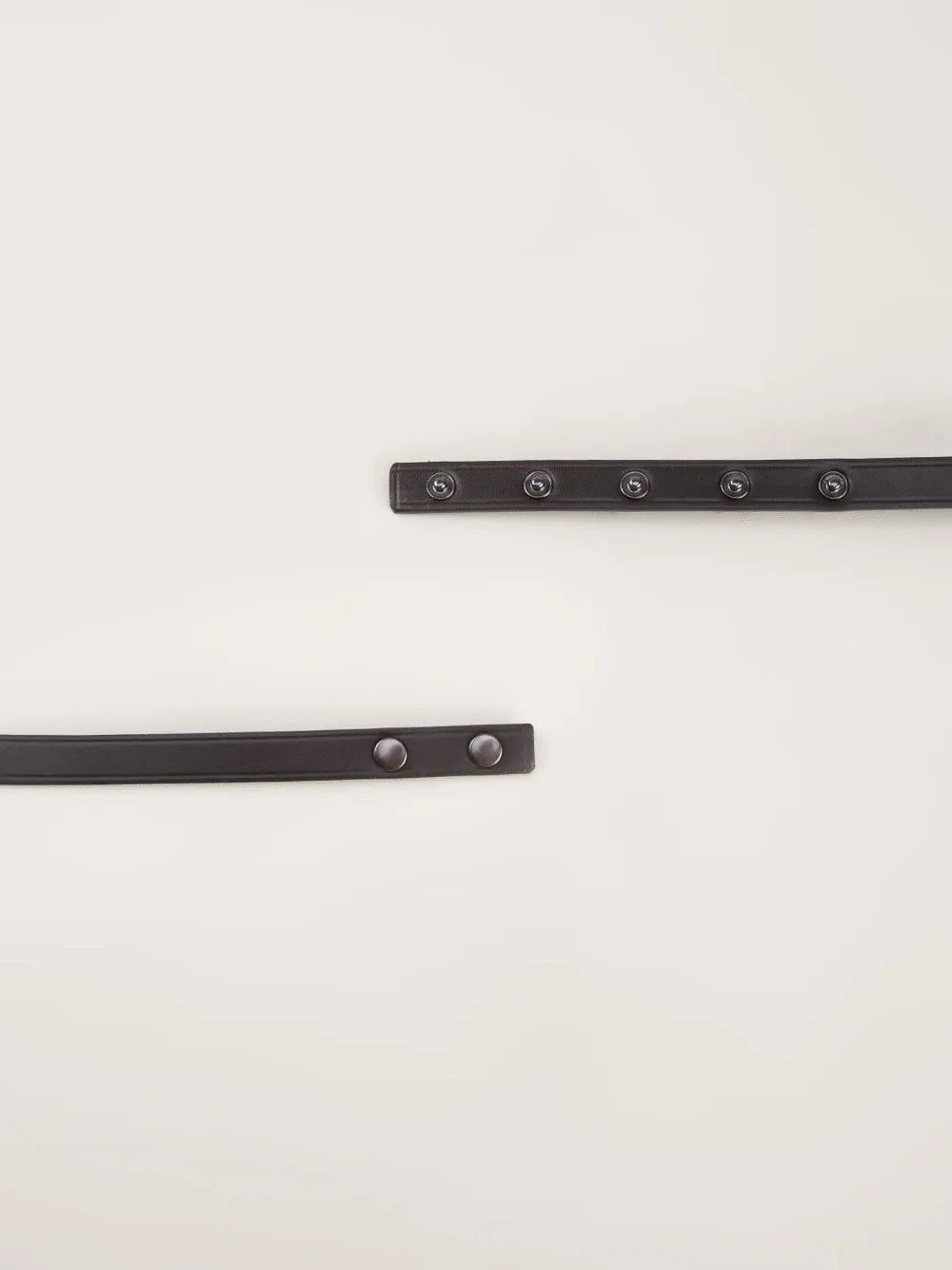  Lanvin Leather Belt   Metallic 