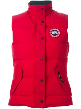 red canada goose gilet womens red canada goose gilet womens