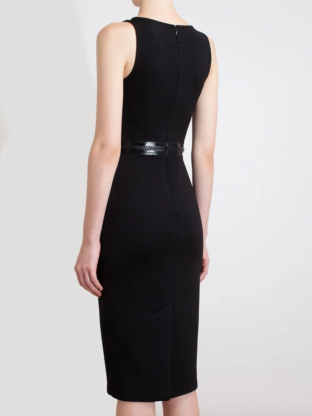  Givenchy Zip Detail Pencil Dress   Schwarz 