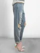 Ashish embellished distressed jeans