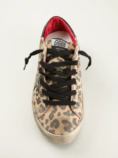 golden goose leopard print