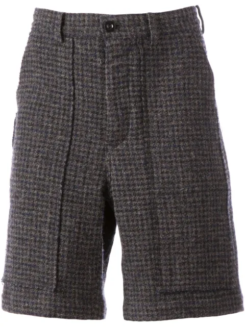 sacai shorts de tweed