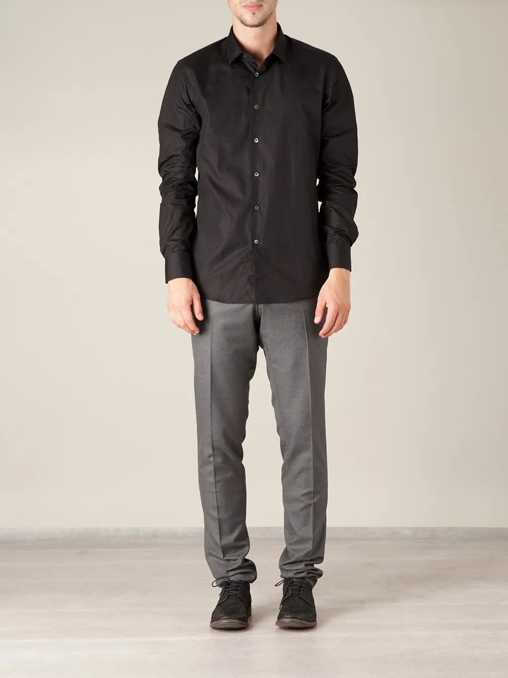 Leclaireur classic shirt - Zwart