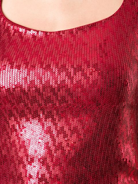saint laurent sequin top