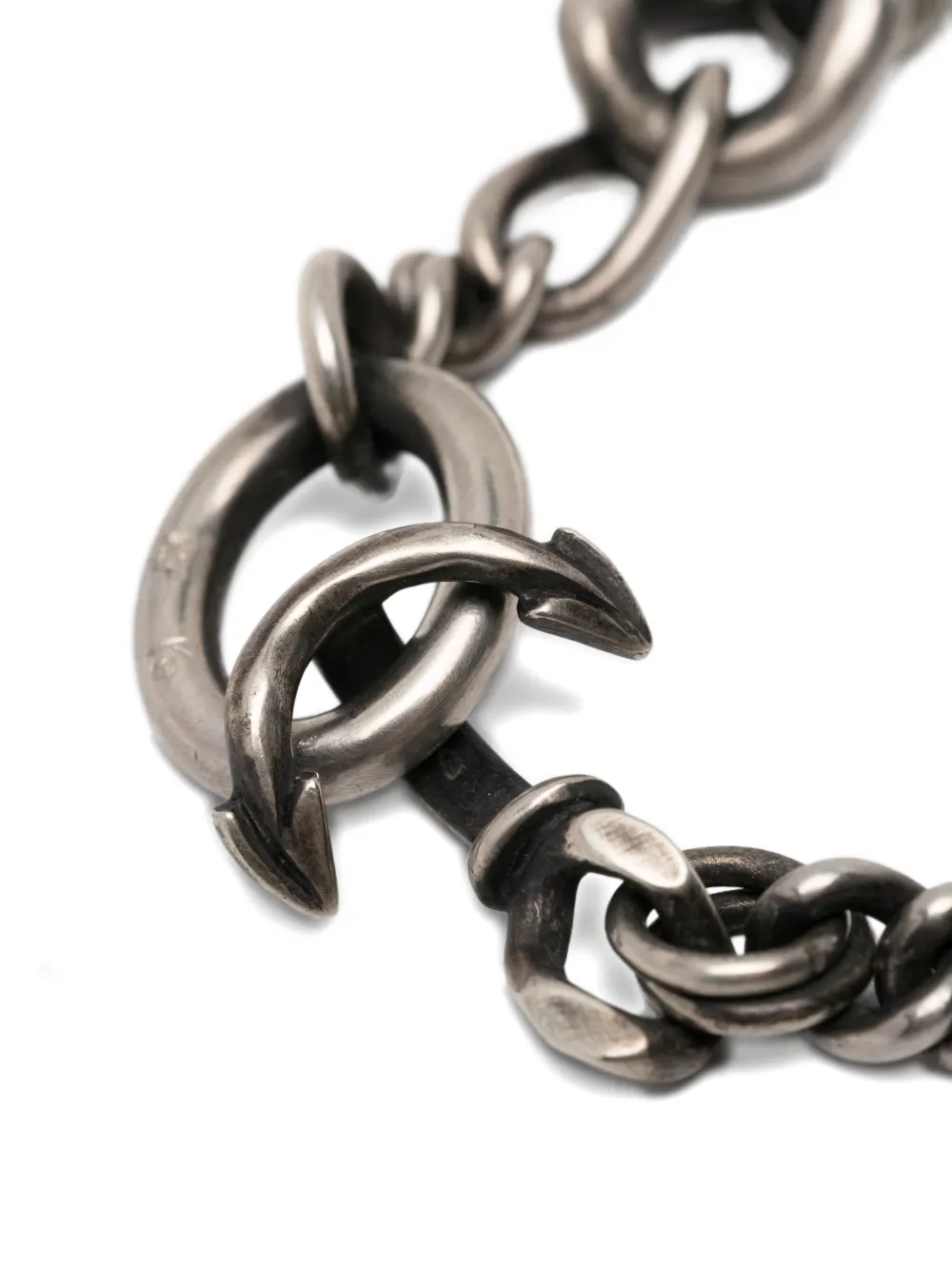  Werkstatt:münchen Brazalete m265 - Plateado 