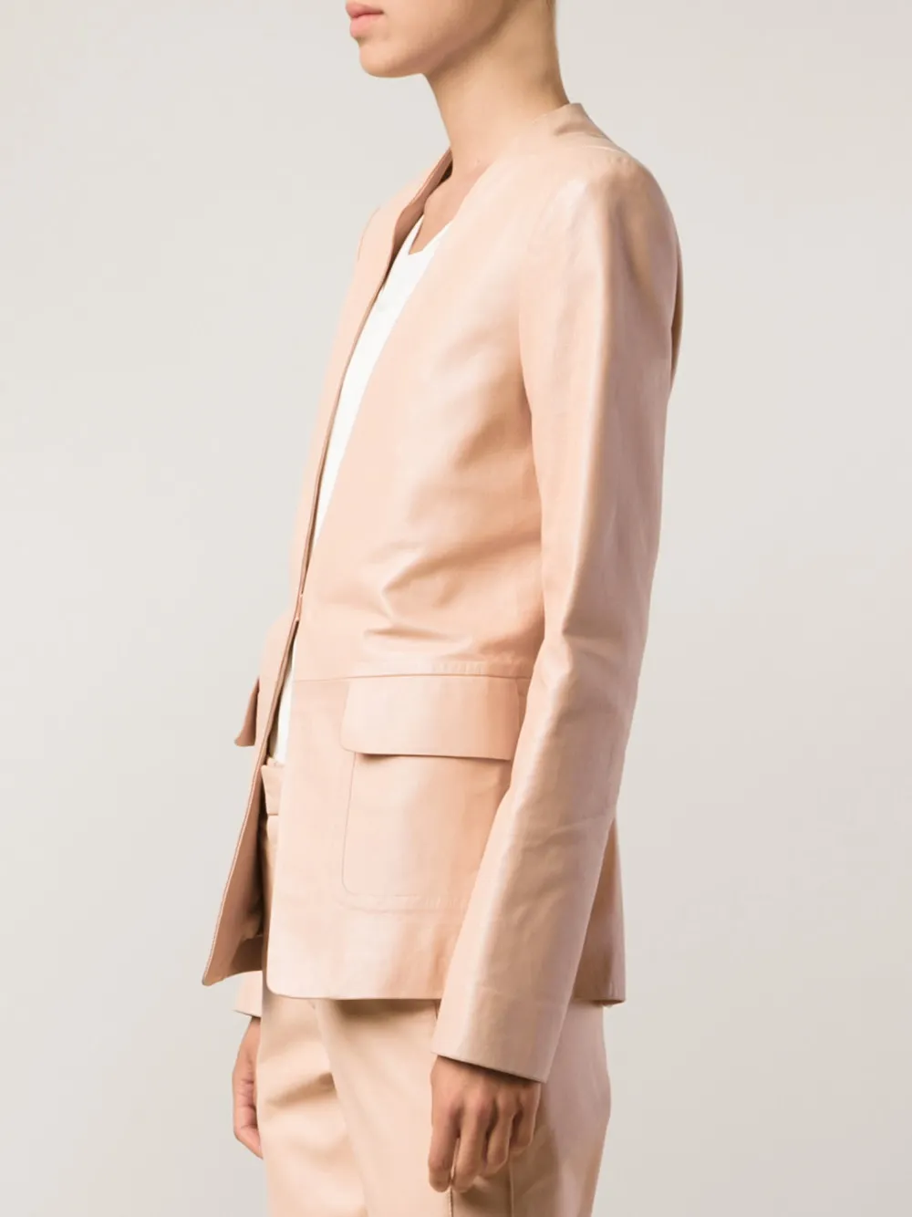 Philosophy Di Lorenzo Serafini Structured Blazer In Pink