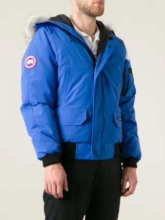blue canada goose bomber blue canada goose bomber