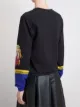 Mary Katrantzou 'Pigeon Badge' sweatshirt