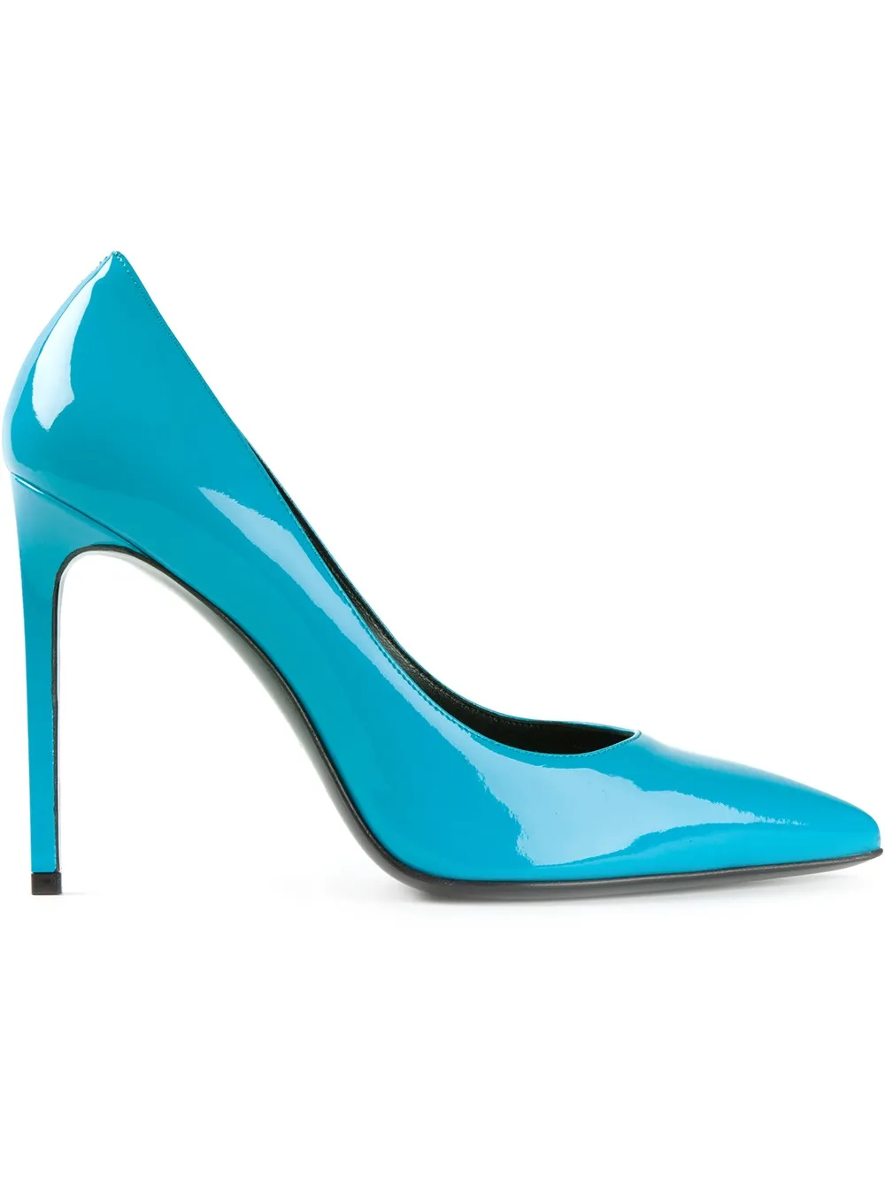 saint laurent logo pumps