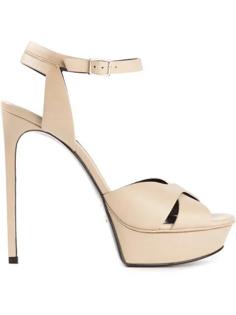 saint laurent bianca platform sandals