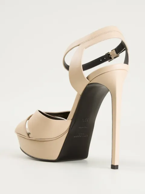 saint laurent bianca platform sandals