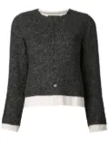 Comme Des Garçons tweed cardigan jacket - Black