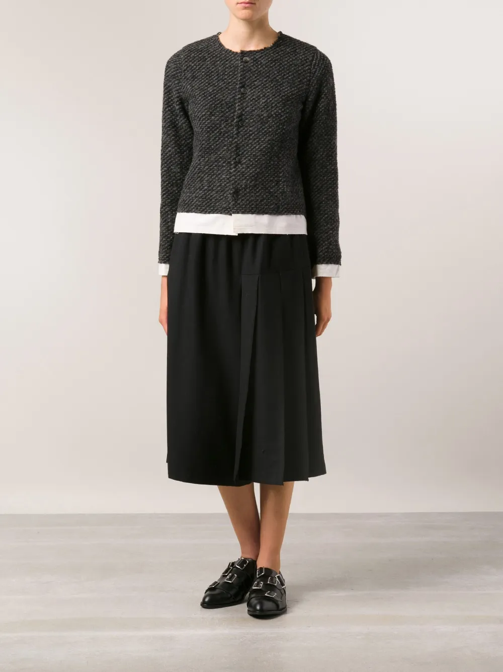 COMME DES GARÇONS TWEED CARDIGAN JACKET 