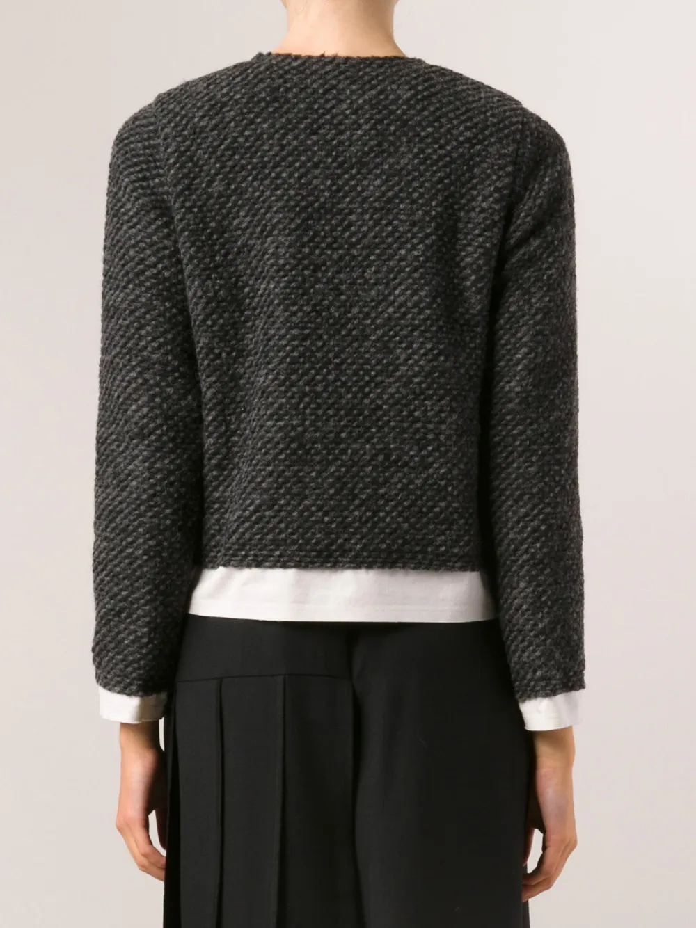 COMME DES GARÇONS TWEED CARDIGAN JACKET 