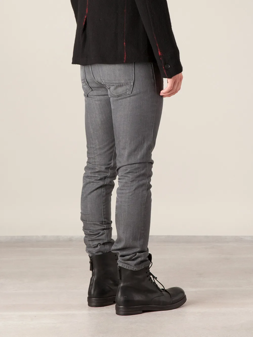 Mastercraft Union skinny jeans Grijs