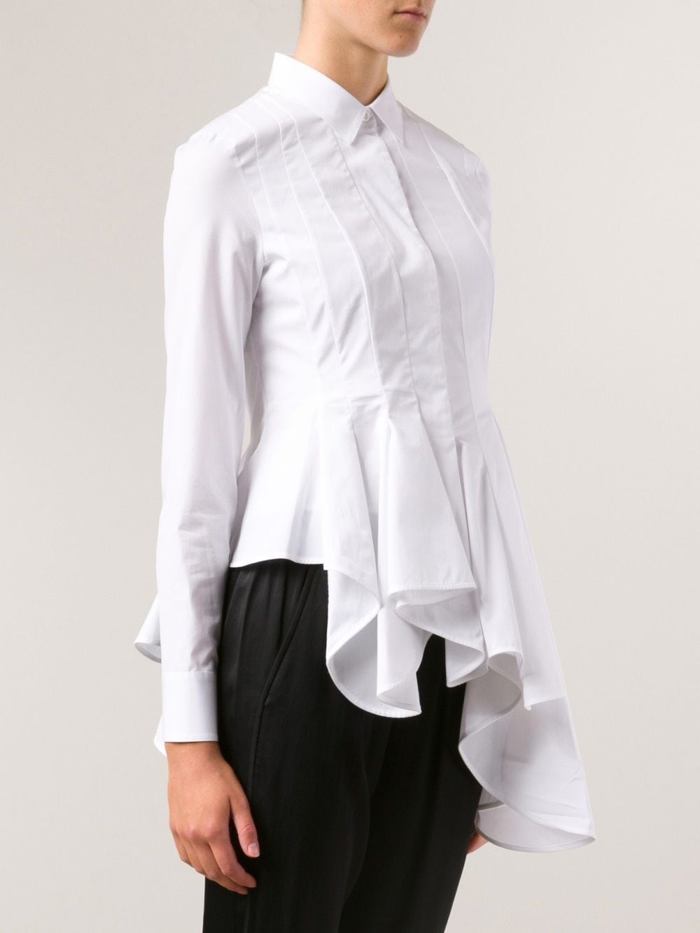 Viktor & Rolf Ruffle Front Blouse - Farfetch