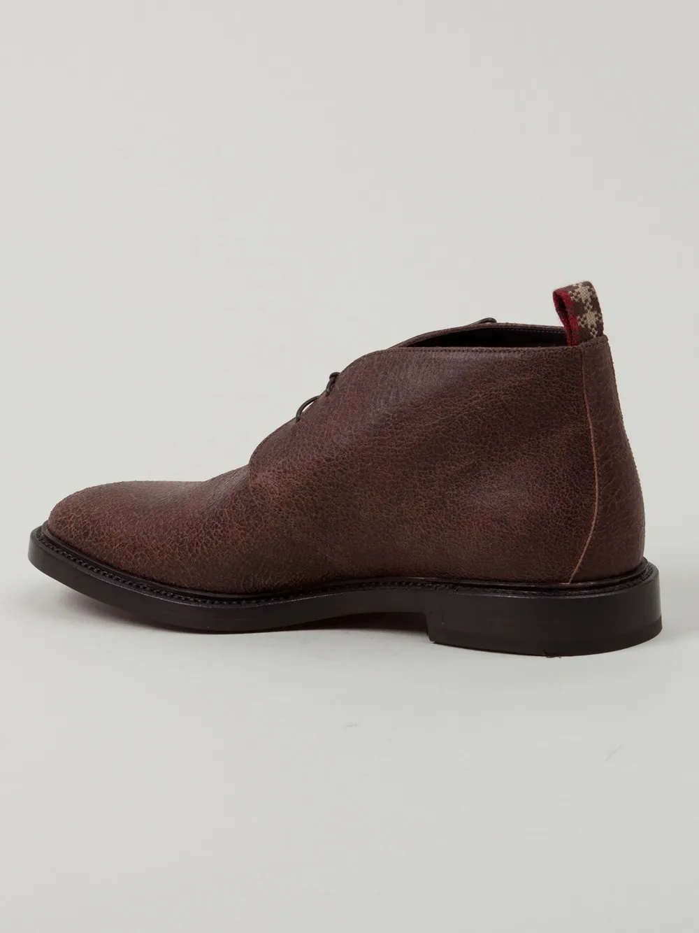 L'Eclaireur Made By Raparo crack-effect ankle boots Brown