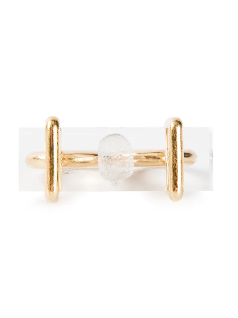 Alexander McQueen double knuckle ring