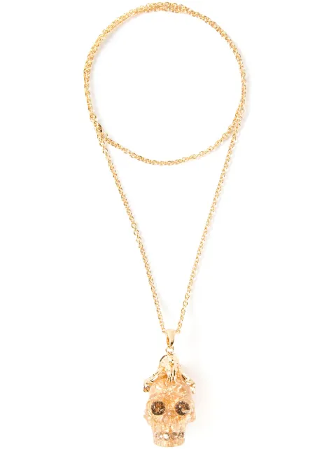 Alexander McQueen skull pendant necklace