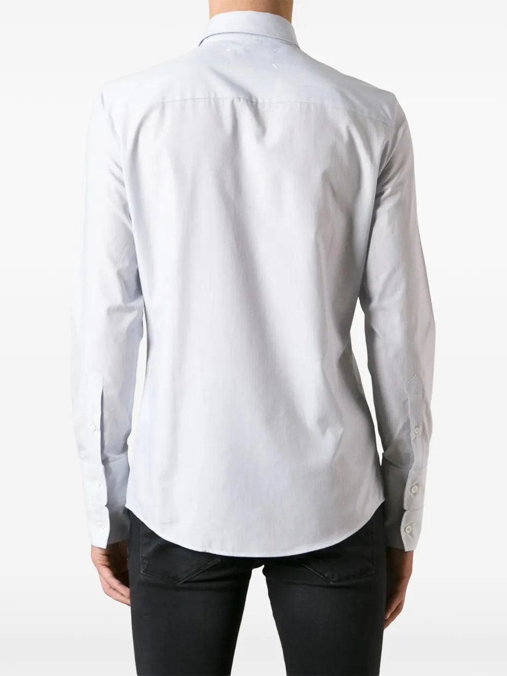  Maison Margiela Klassisches Hemd   Blau 
