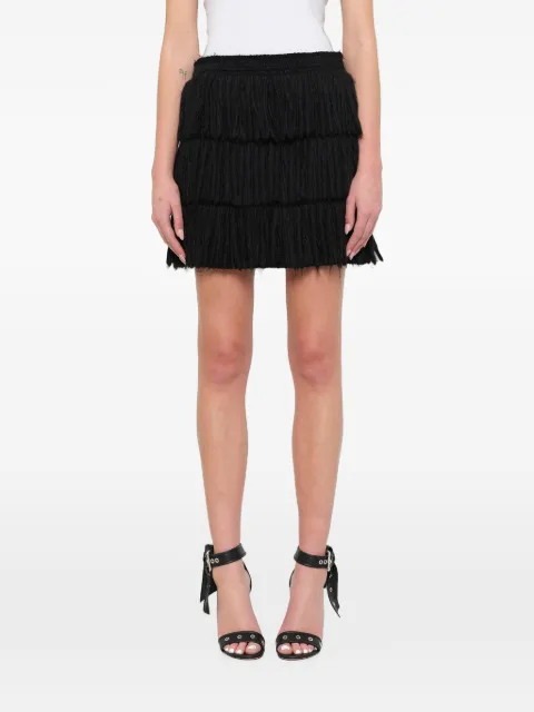 Lanvin fringed skirt
