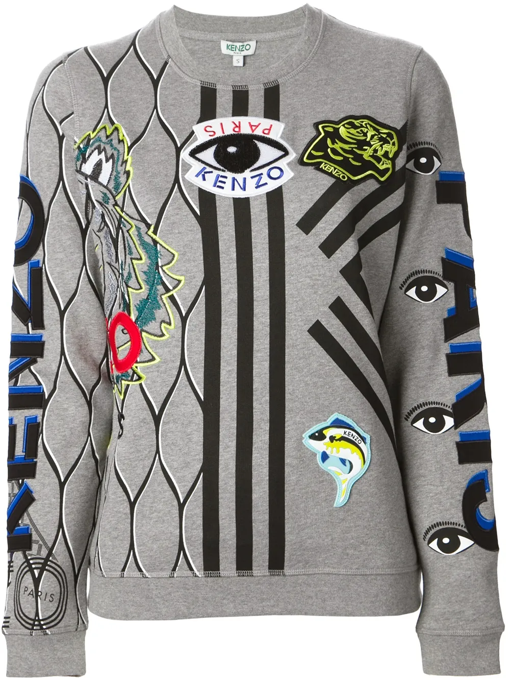kenzo multi icon sweatshirt