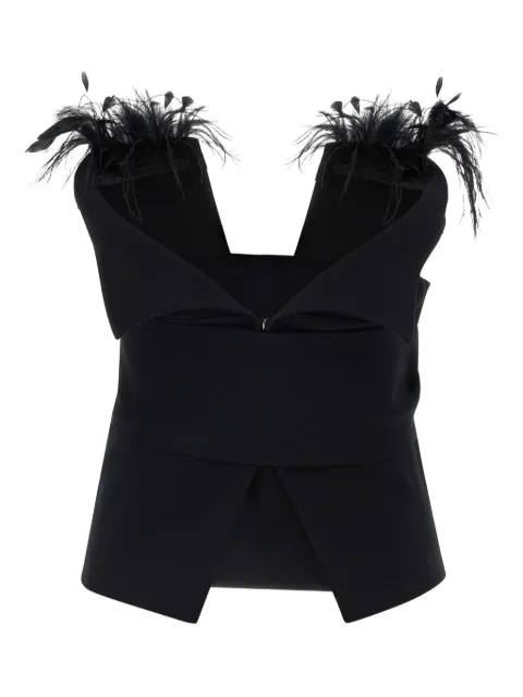 Alberta Ferretti sleeveless crew-neck sweater
