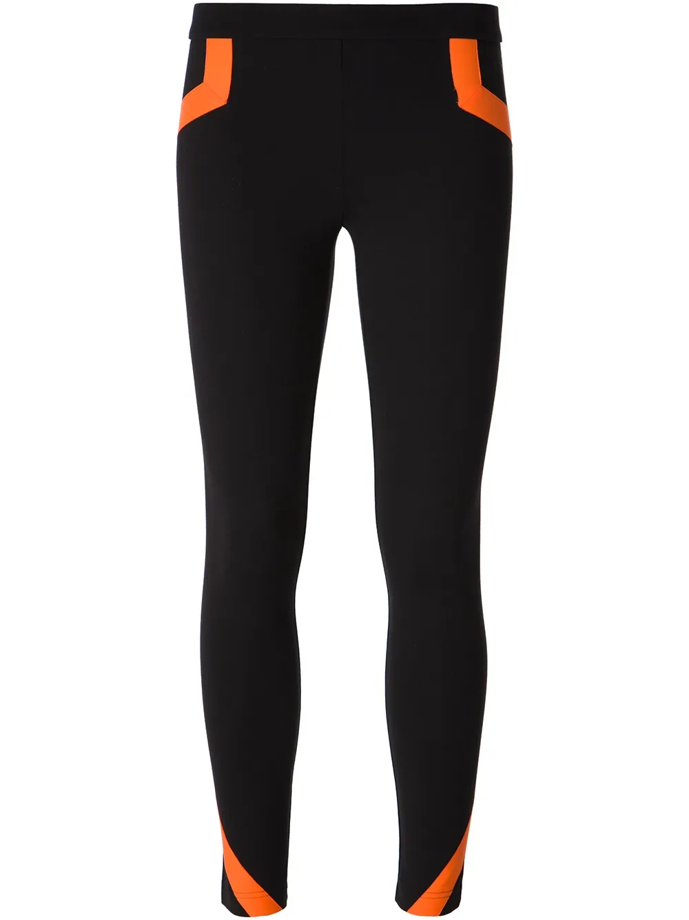 Y-3 stripe detail leggings - Nero