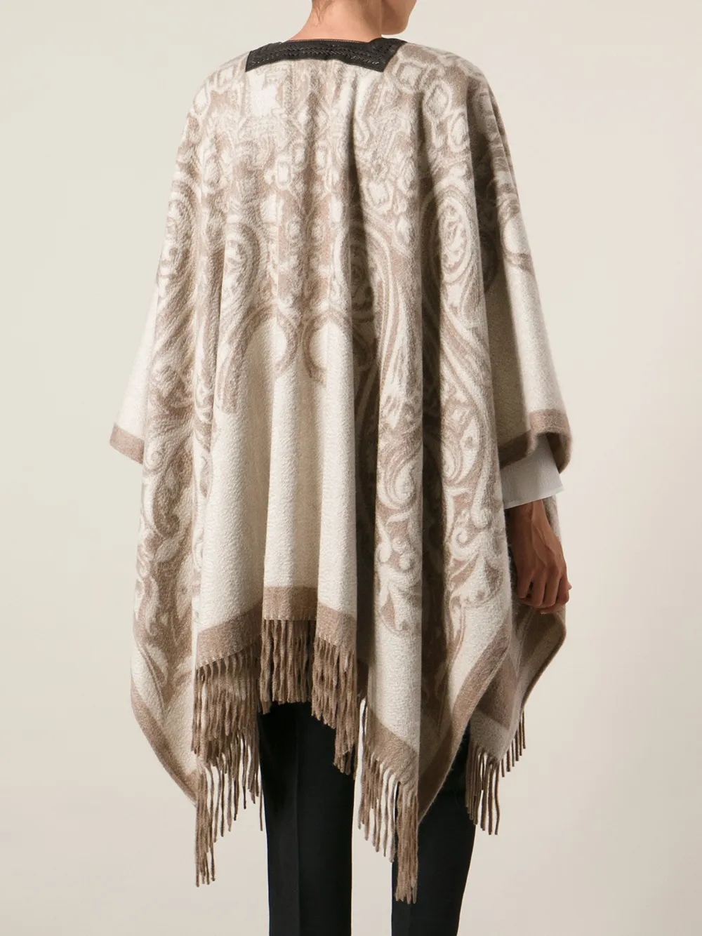 Etro Pilled Solid Hoodie In Brown