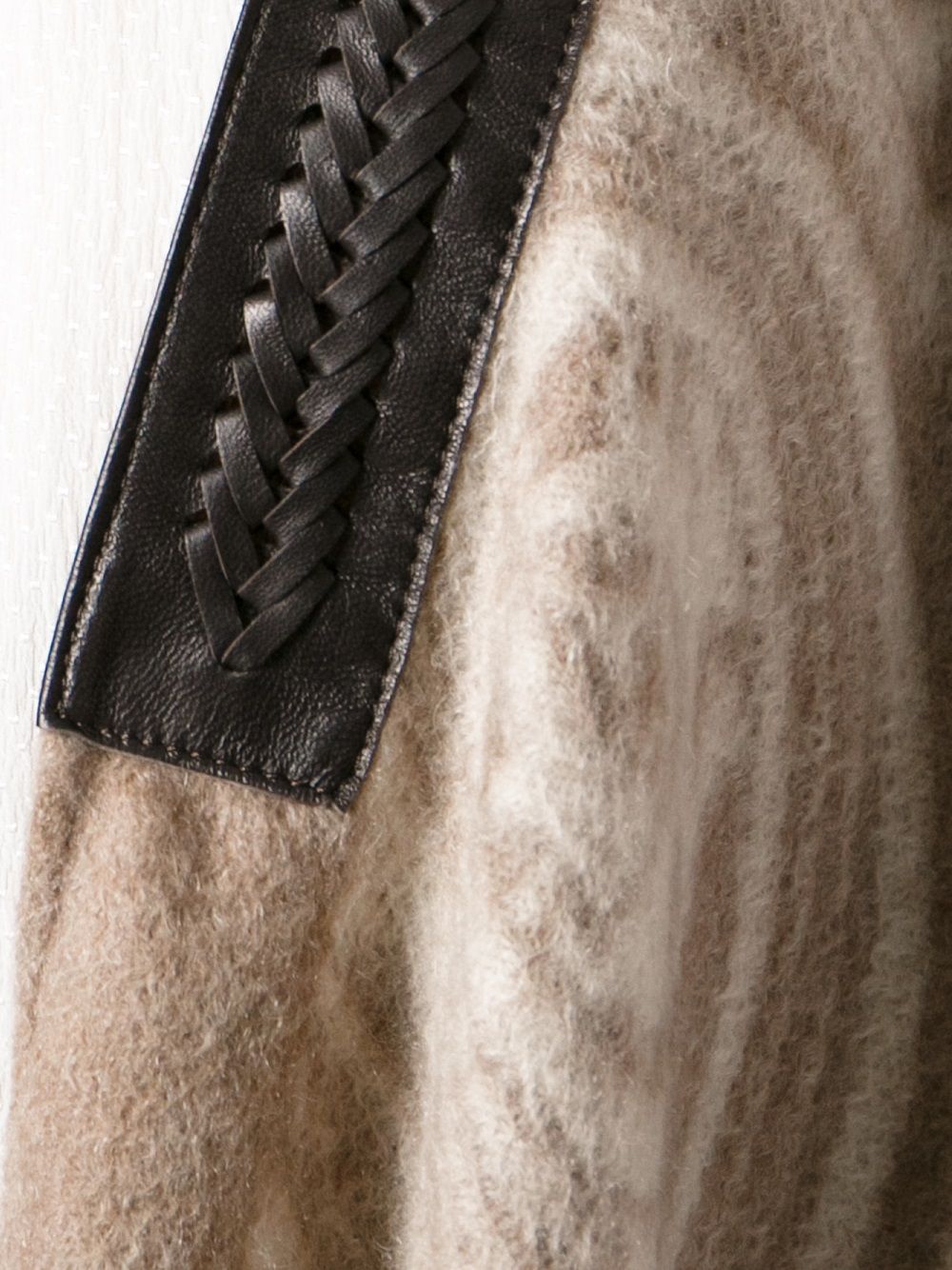 Etro Pilled Solid Hoodie In Brown