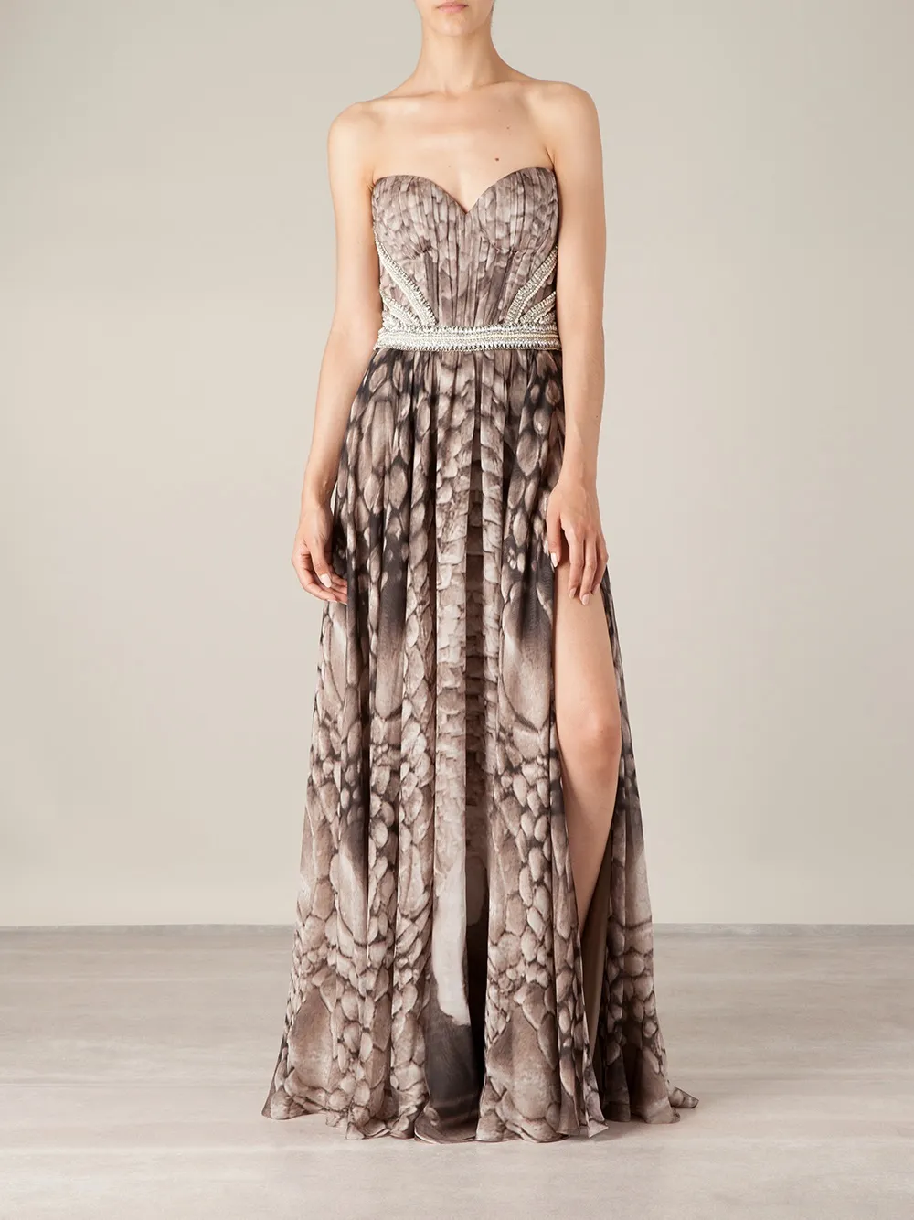 Kristian Aadnevik robe longue bustier | Robes de soirée | Image 2